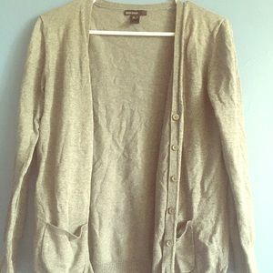 Mango Basics grey cardigan